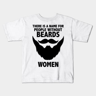 FUNNY BEARDS Kids T-Shirt